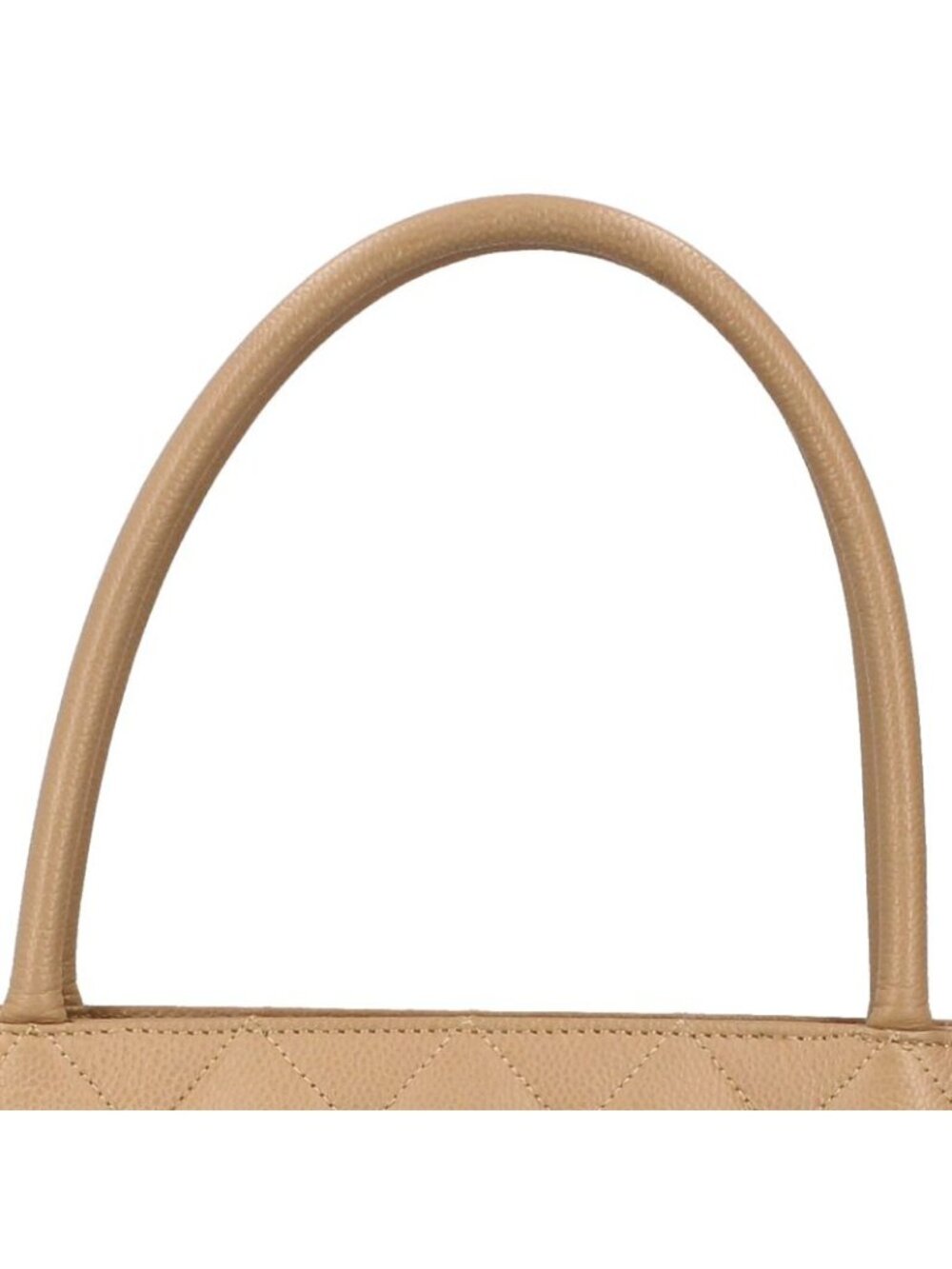 Chanel Medallion Tote Caviar Leather Beige - Picture 2 of 9